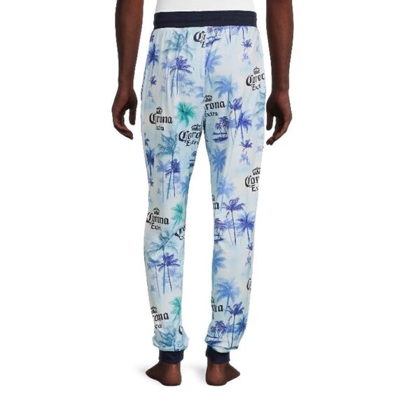 Mens Graphic Corona Extra Soft Lightweight Beer Lounge Sleep Pajama Pants Sz 2XL - Picture 4 of 6